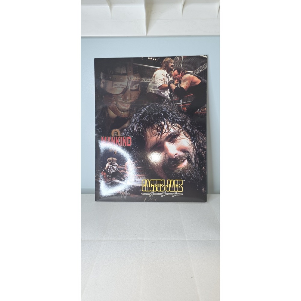 1 Single WWF WWE Mankind‎ Cactus Jack Wrestling School Paper notebook standard